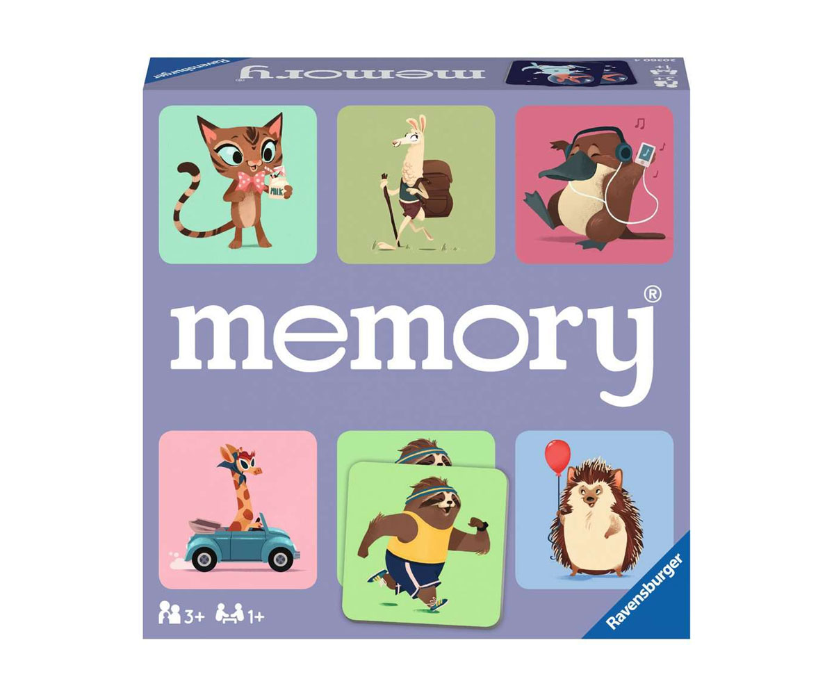 Мемори Ravensburger 48 карти – Дивият свят на животните
