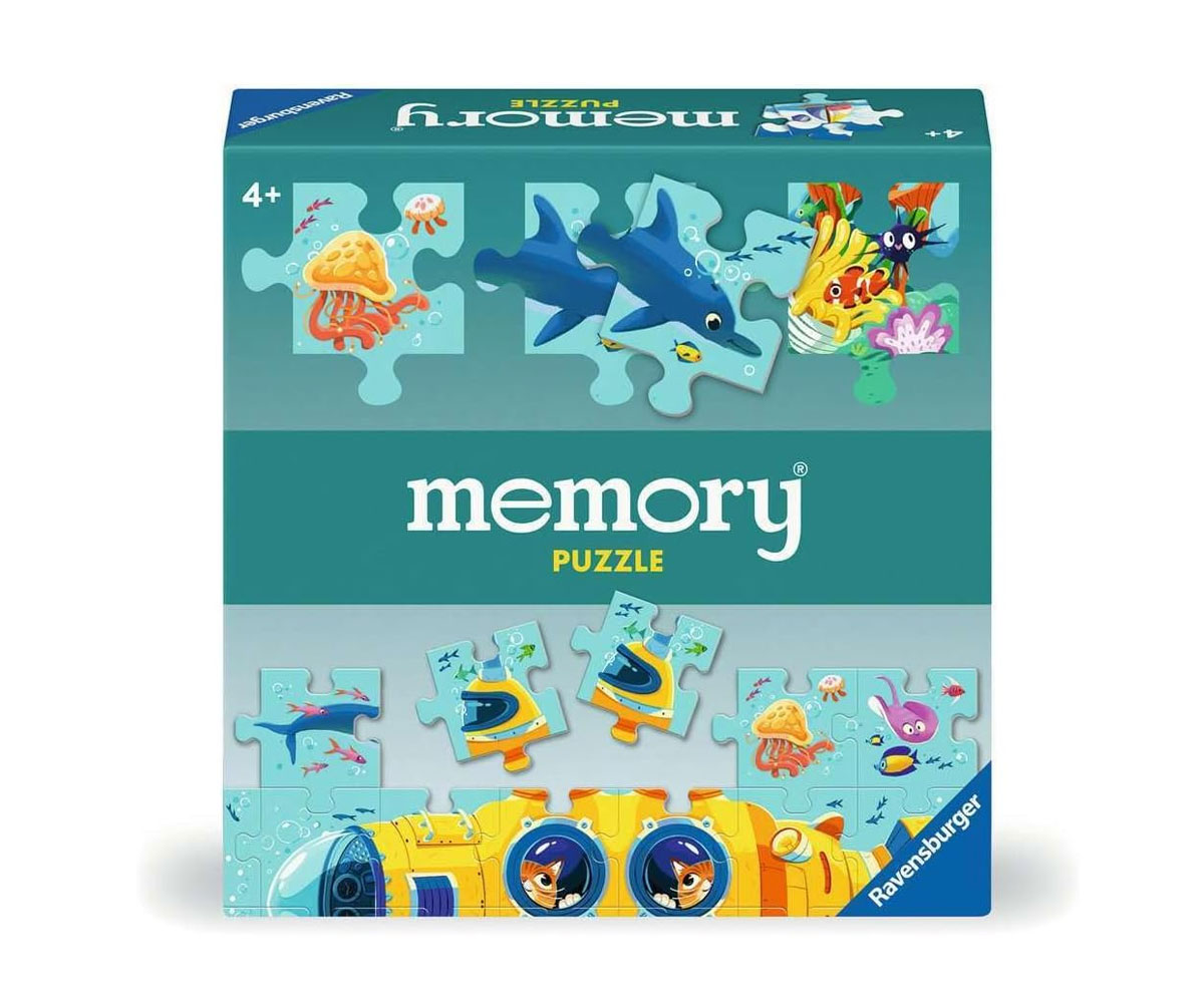 Мемори Ravensburger 48 карти – Дивият свят на животните