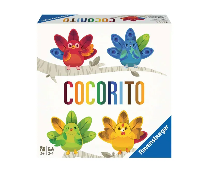 Настолна игра Ravensburger Cocorito с птички и пера
