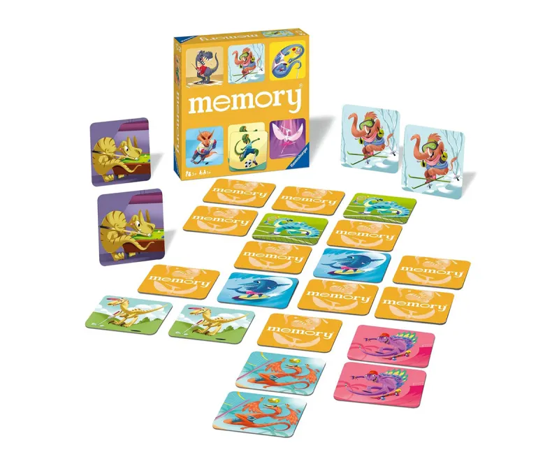 Мемори Ravensburger 20628 Динозаври, 48 карти