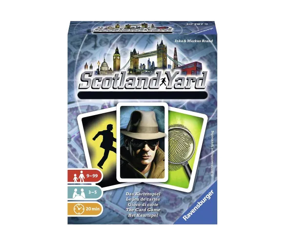 Игра с карти Ravensburger 20787 Скотланд Ярд