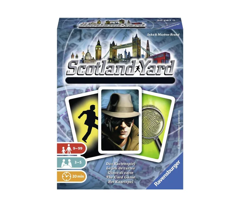 Игра с карти Ravensburger 20787 Скотланд Ярд