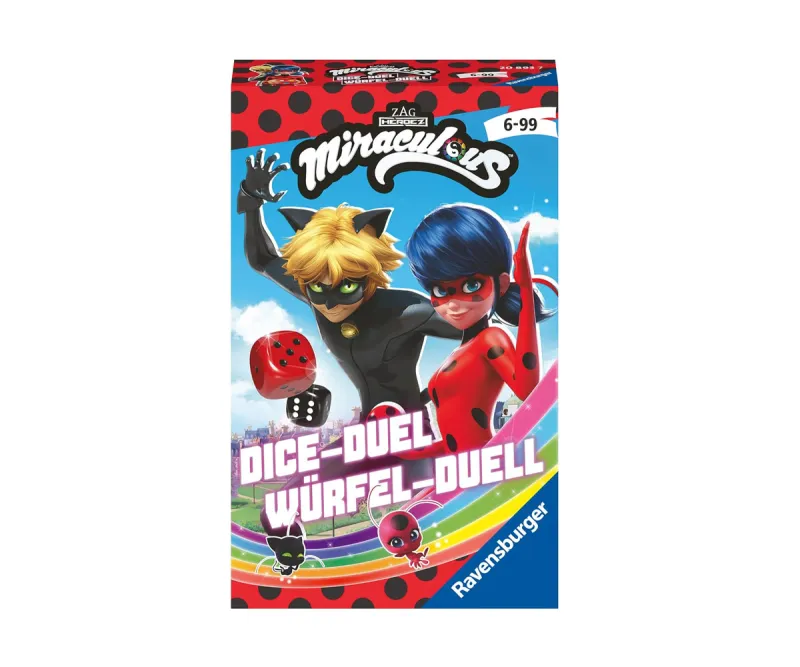 Настолна игра Ravensburger 20893 Miraculous Dice-Duel