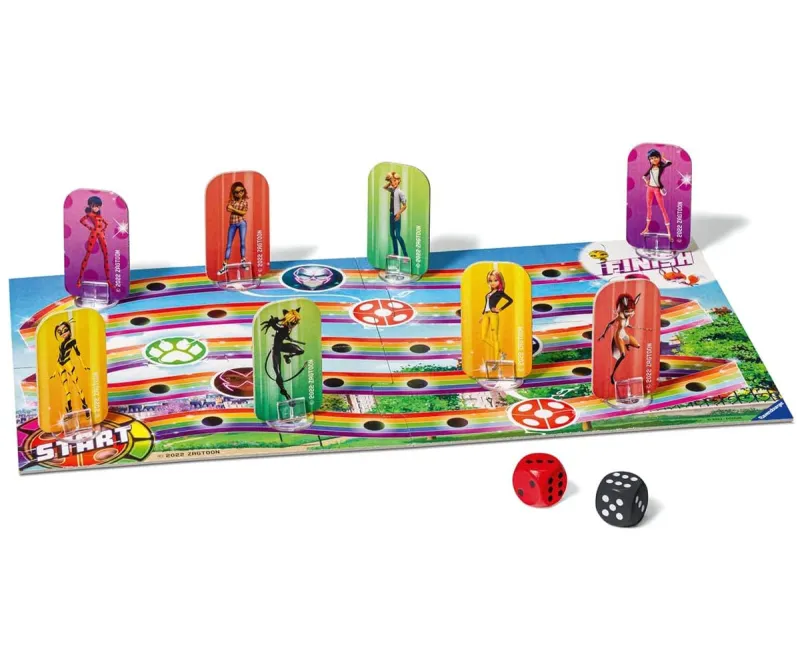 Настолна игра Ravensburger 20893 Miraculous Dice-Duel