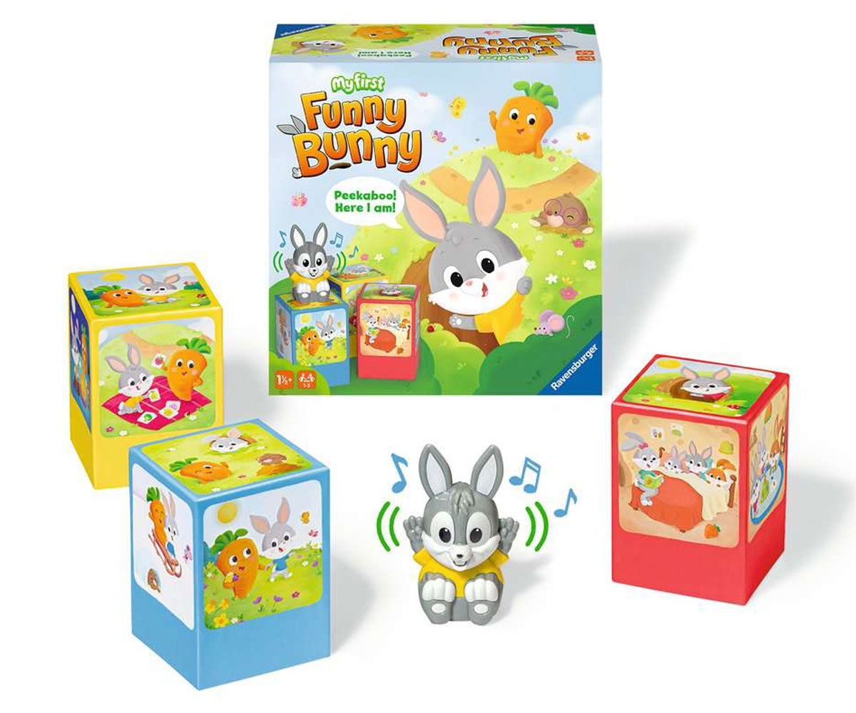Ravensburger Моето първо Забавно зайче – игра от 18 месеца