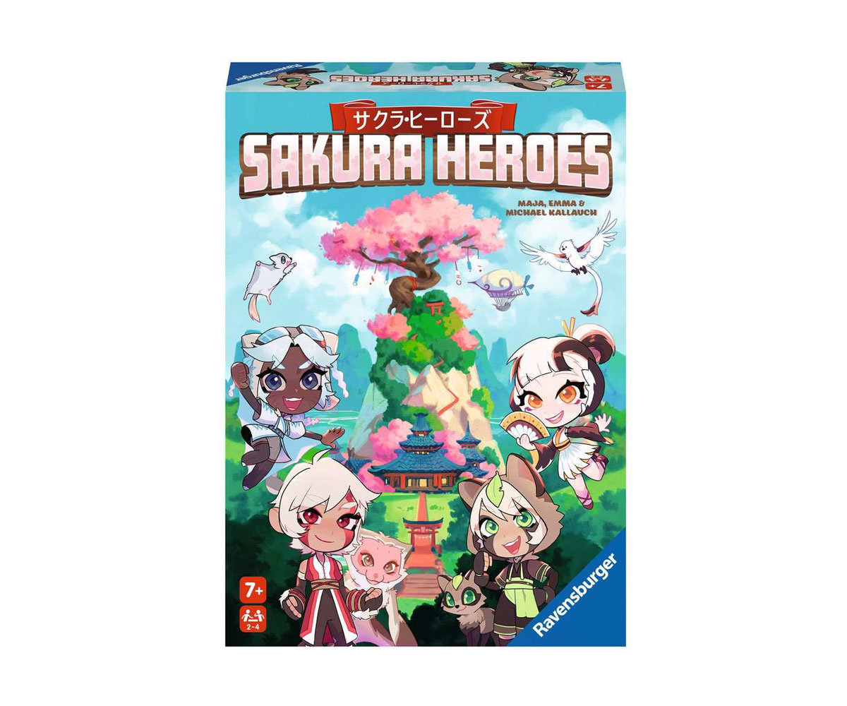 Настолна игра Ravensburger Sakura Heroes, 2–4 играчи