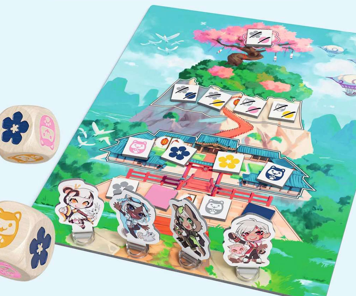 Настолна игра Ravensburger Sakura Heroes, 2–4 играчи