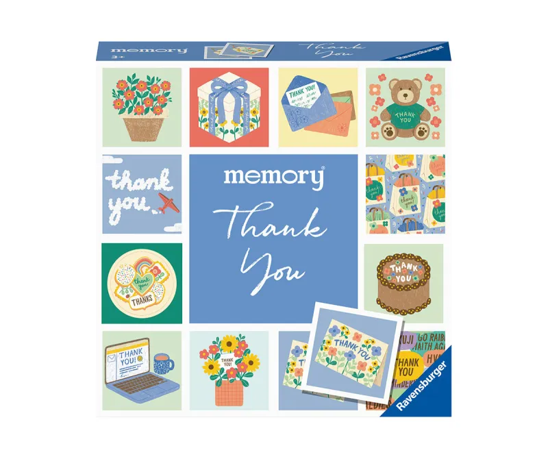 Мемори Ravensburger 22400 Moments Благодаря, 24 карти