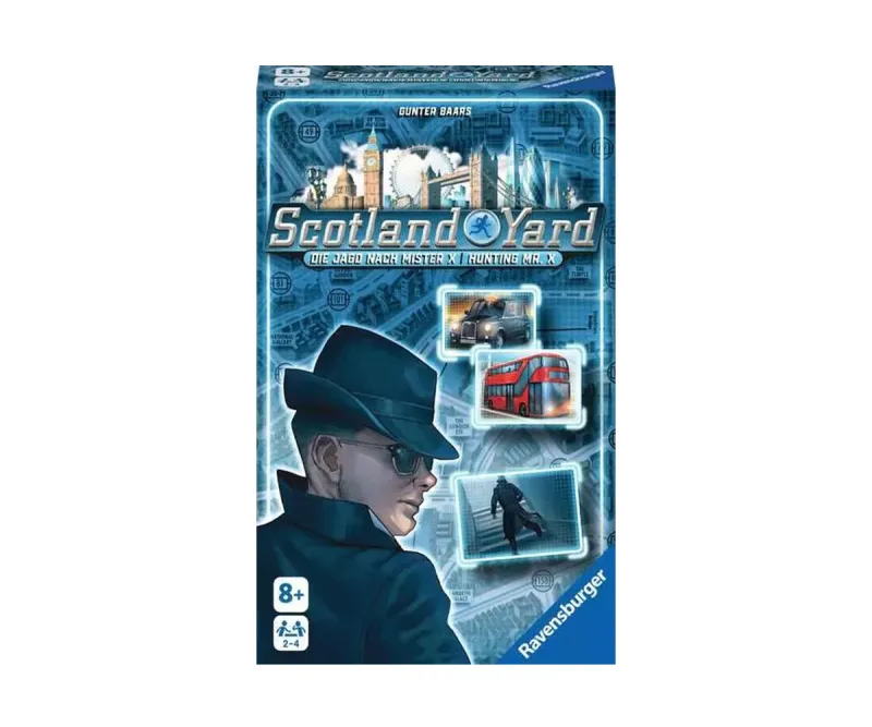 Настолна игра Ravensburger 22451 Скотланд Ярд