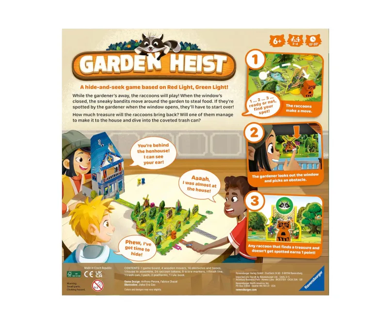 Настолна игра Ravensburger Обир на градината с еноти