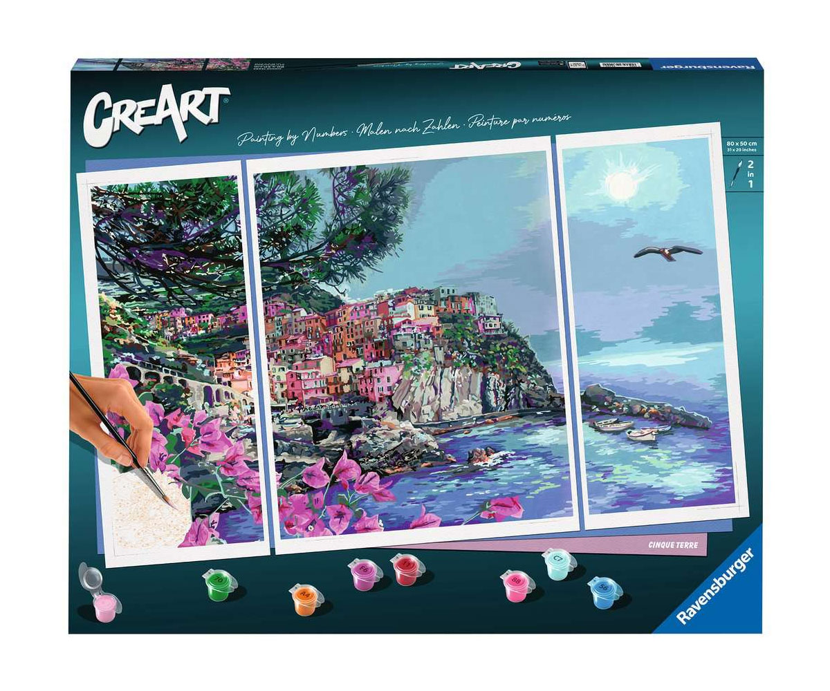Рисуване по номера Ravensburger CreArt – Чинкуе Тере