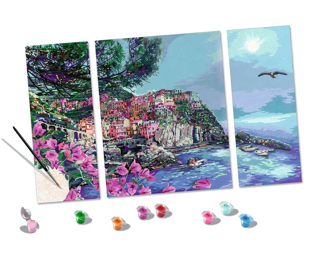 Рисуване по номера Ravensburger CreArt – Чинкуе Тере