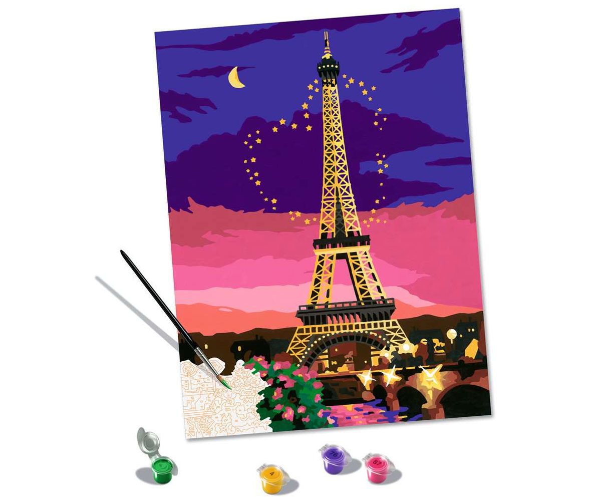 Рисуване по номера Ravensburger CreArt – Град на любовта