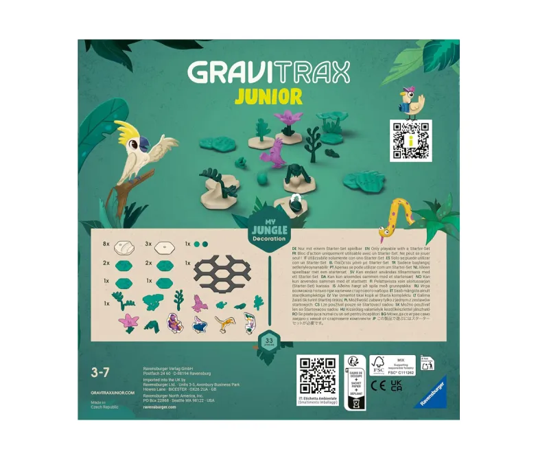 Ravensburger GraviTrax Junior допълнение Джунгла
