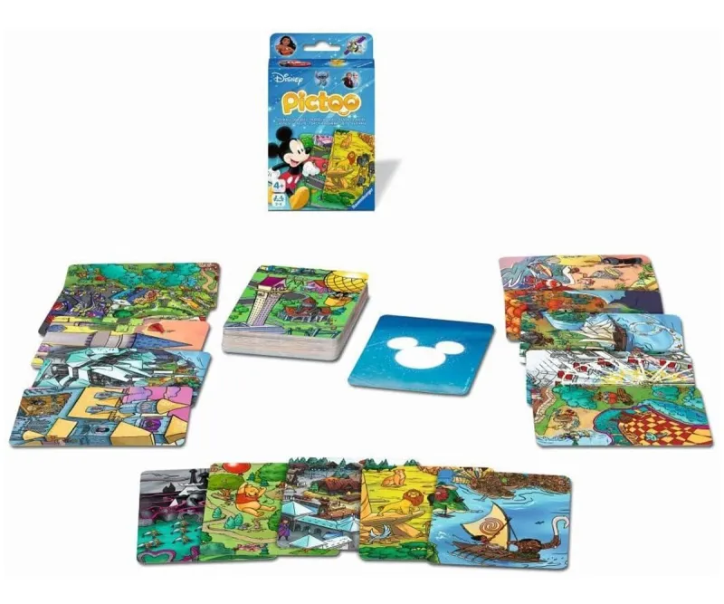 Игра с карти Ravensburger 24791 Pictoo Disney