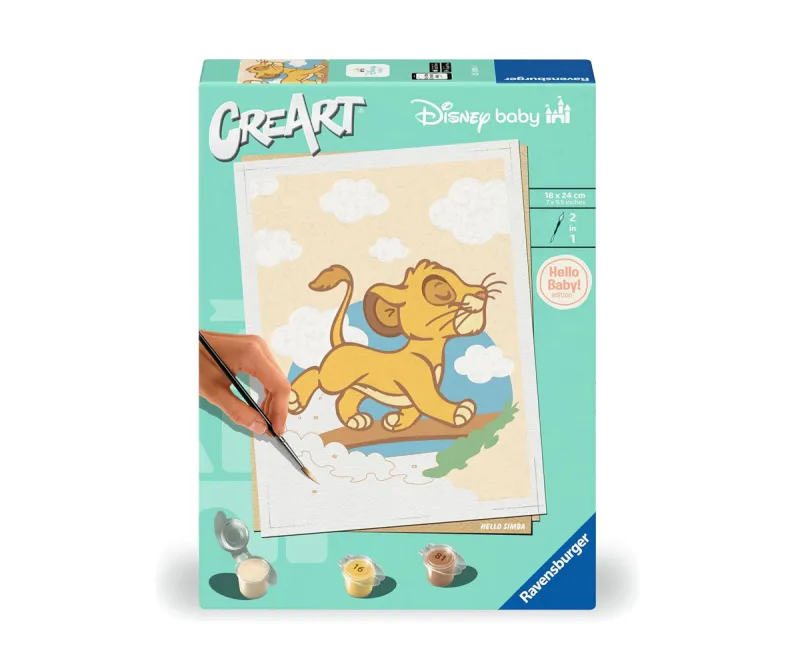 Рисуване по номера Ravensburger CreArt Симба