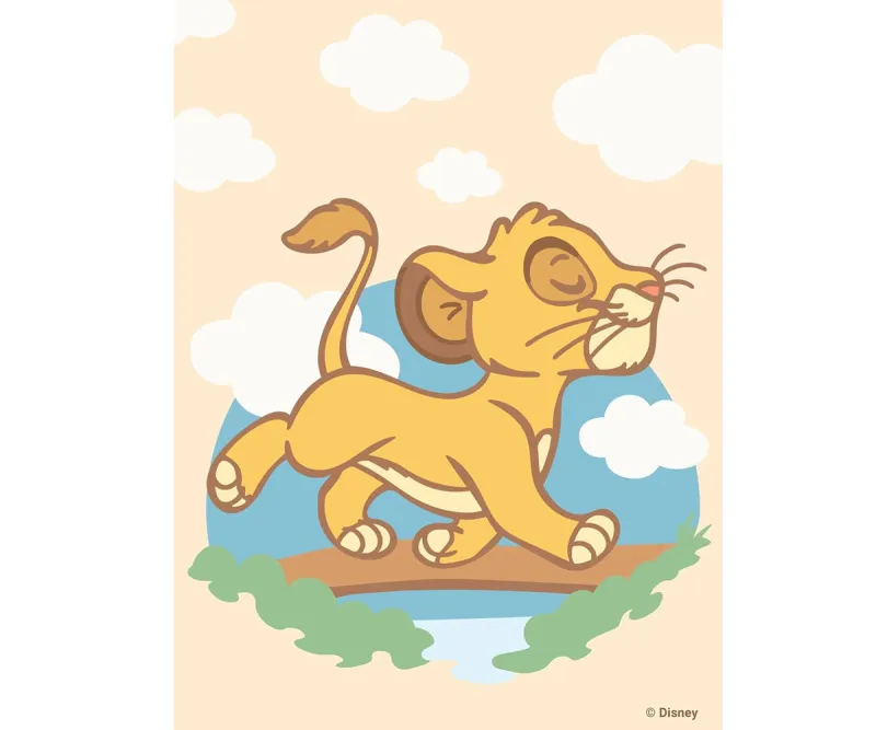 Рисуване по номера Ravensburger CreArt Симба
