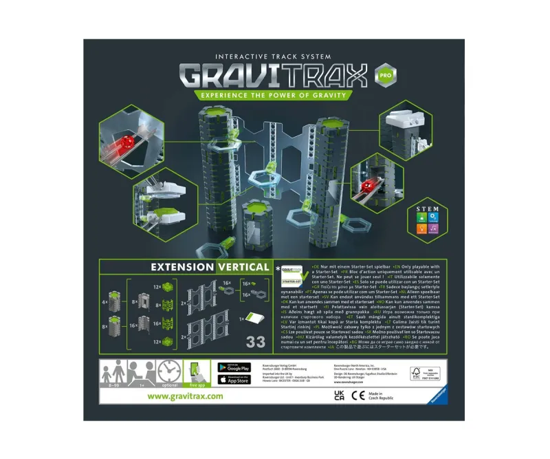 GraviTrax PRO комплект за вертикално разширение Ravensburger