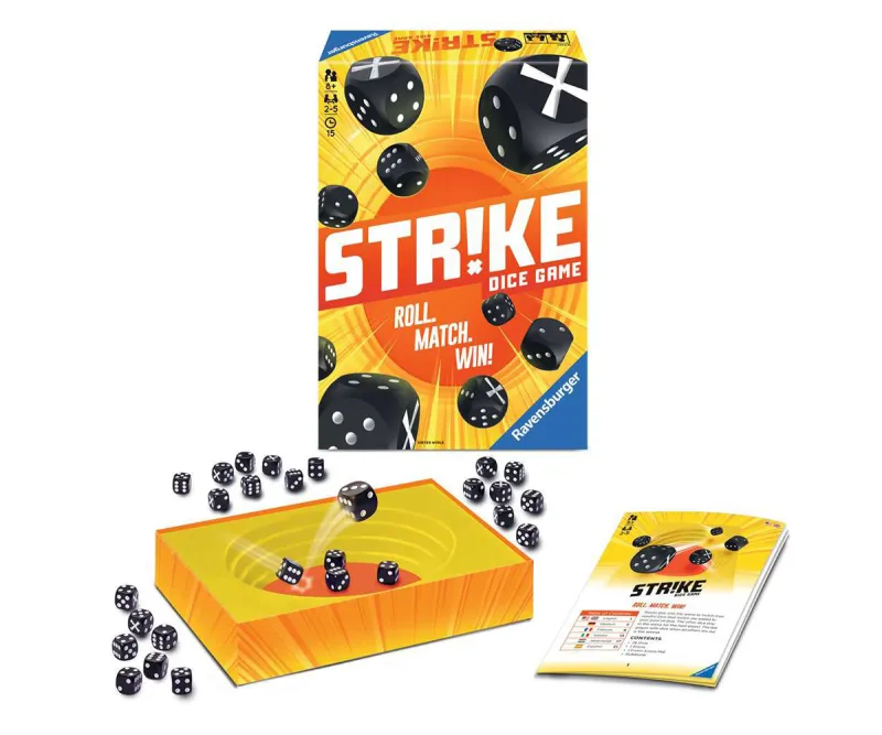 Настолна игра със зарове Ravensburger Strike