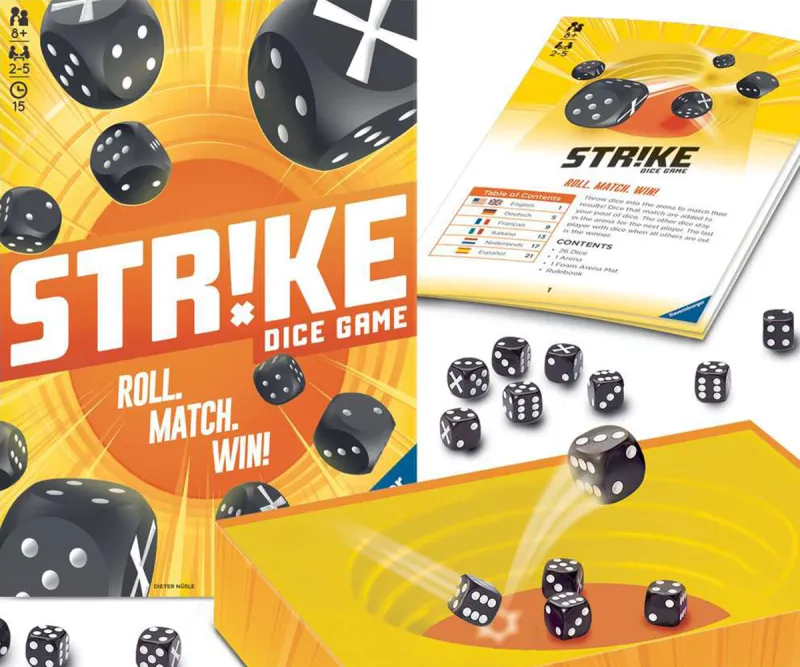 Настолна игра със зарове Ravensburger Strike