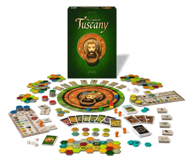 Настолна игра Ravensburger Замъците на Тоскана