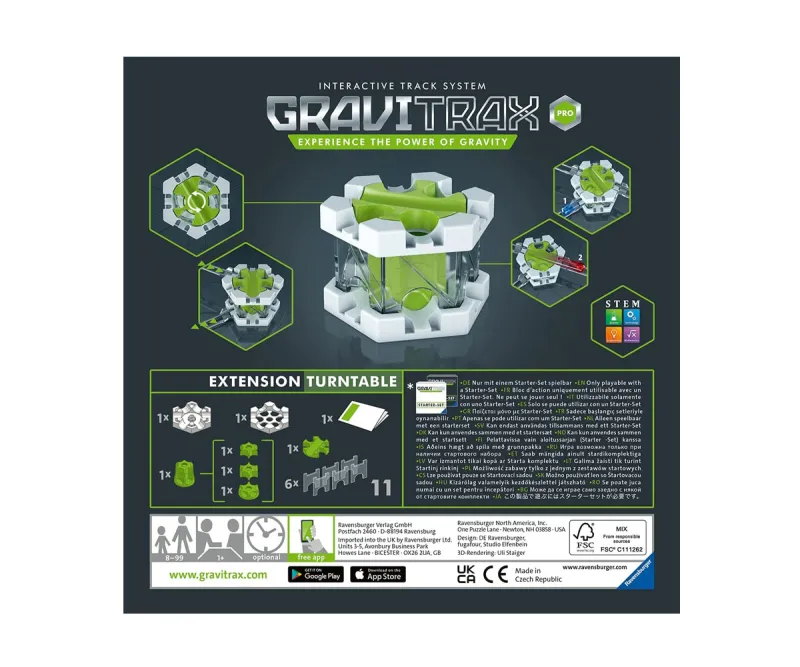 Допълнение Грамофон за GraviTrax PRO Ravensburger 26977
