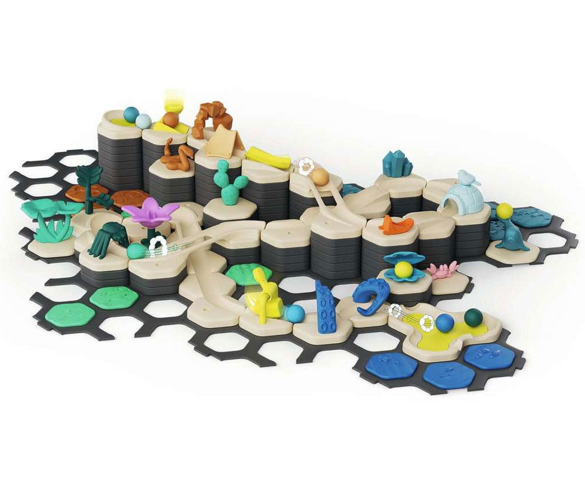 Мраморна писта Ravensburger GraviTrax Junior – XXL, 200 части