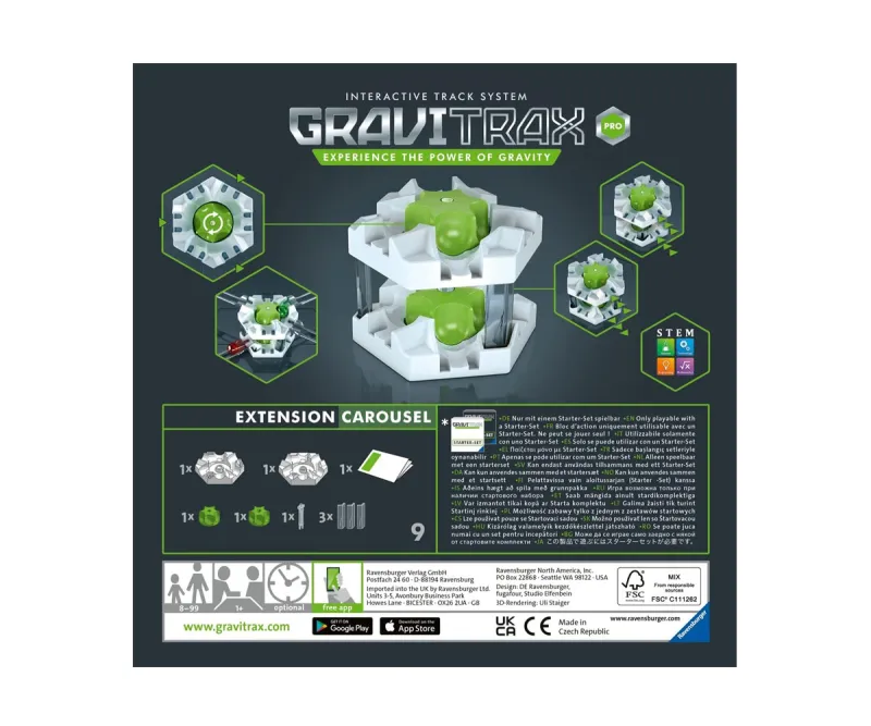 Допълнение Въртележка за GraviTrax PRO Ravensburger 27275