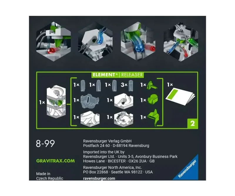 Допълнение Освобождаващ елемент GraviTrax PRO Ravensburger 27486