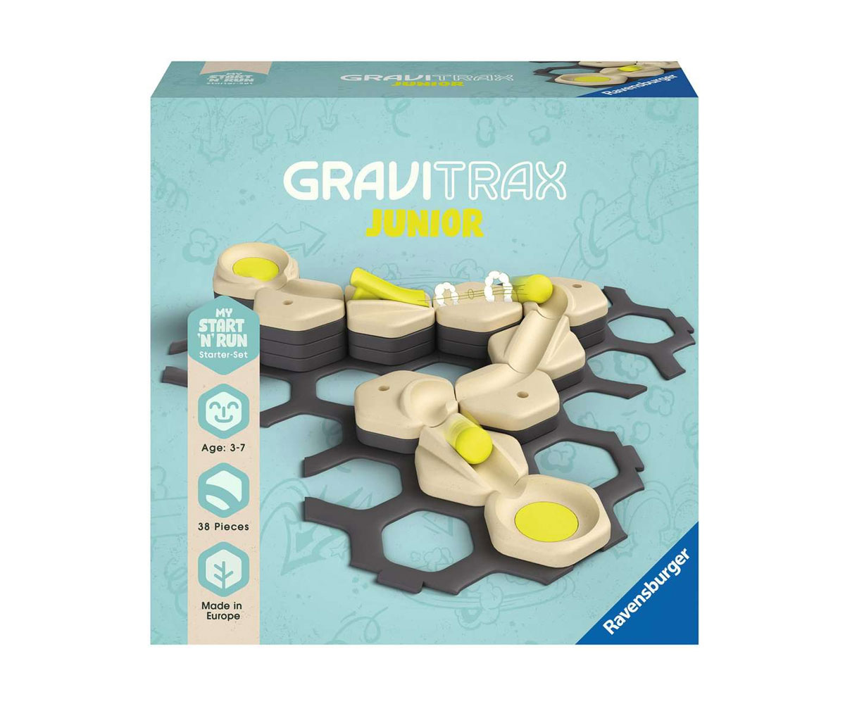 Конструктор Ravensburger GraviTrax Junior Старт и бягане, 38 части