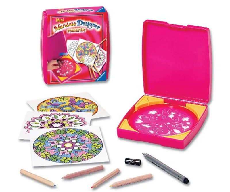 Рисувателна игра Мини Мандала Ravensburger Романтик