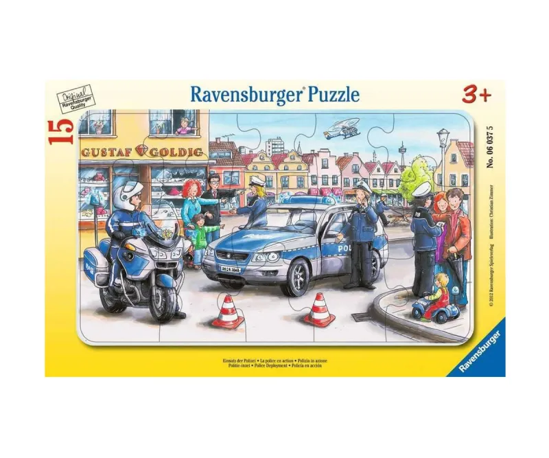 Пъзел Ravensburger Полицейска операция, 15 части
