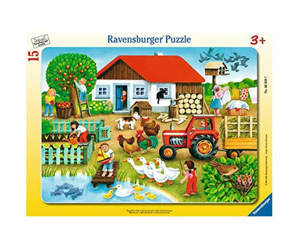 Пъзел Ravensburger Ферма, 8-17 части