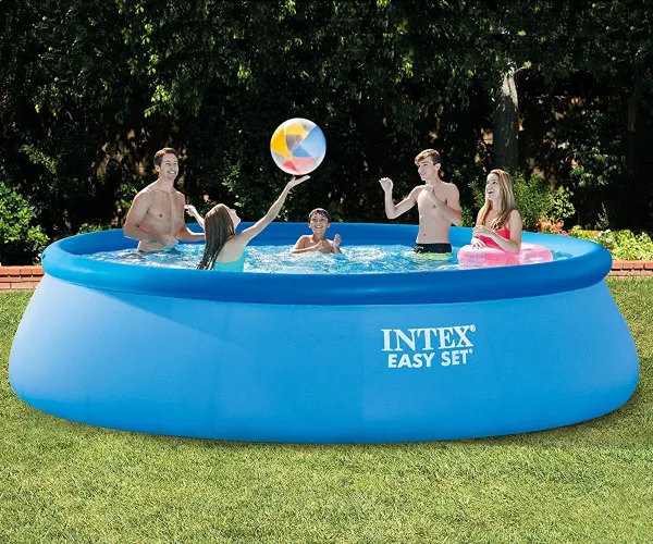 Надуваем басейн Intex Easy Set 457х107 см с филтърна помпа