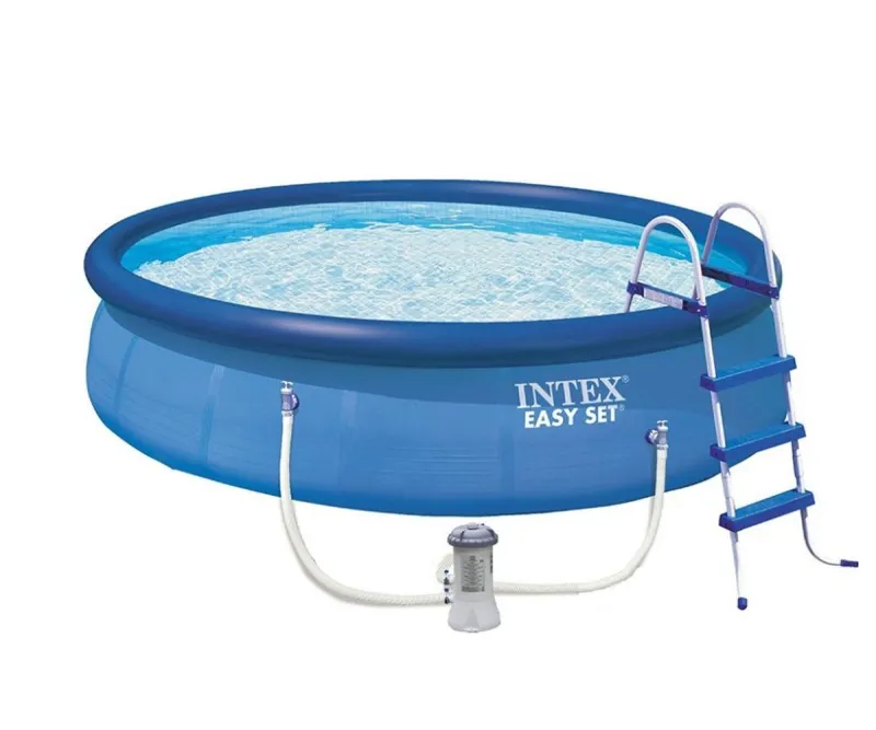 Надуваем басейн Intex Easy Set 457х107 см с филтърна помпа