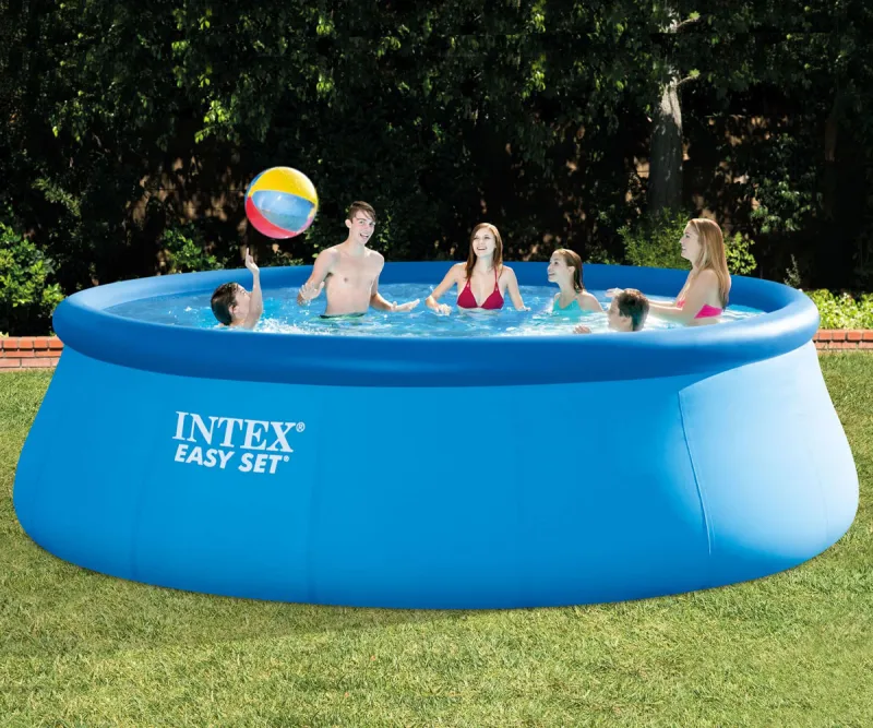 Надуваем басейн Intex Easy Set 457х122 см с филтърна помпа