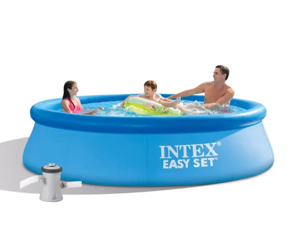 Надуваем басейн Intex Easy Set 305х76 см с филтърна помпа