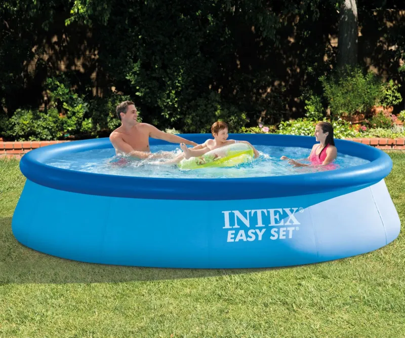Надуваем басейн Intex Easy Set 366х76 см с филтърна помпа