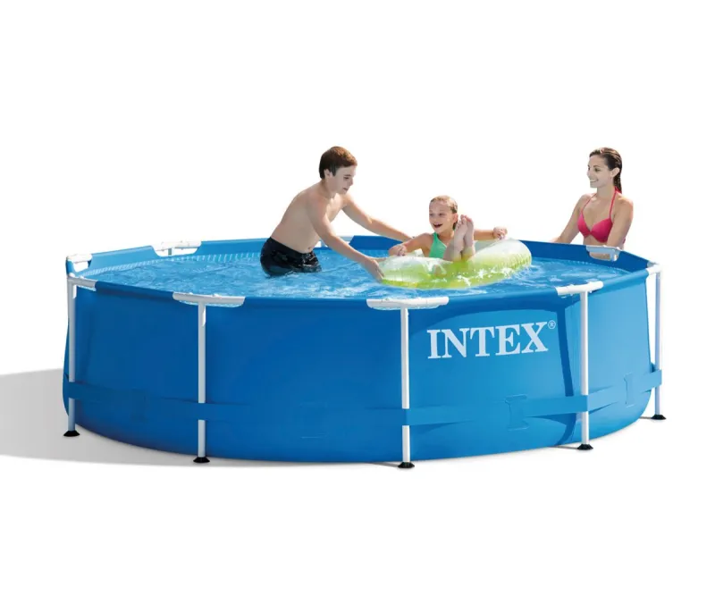Сглобяем басейн Intex Metal Frame 305х76 см с помпа
