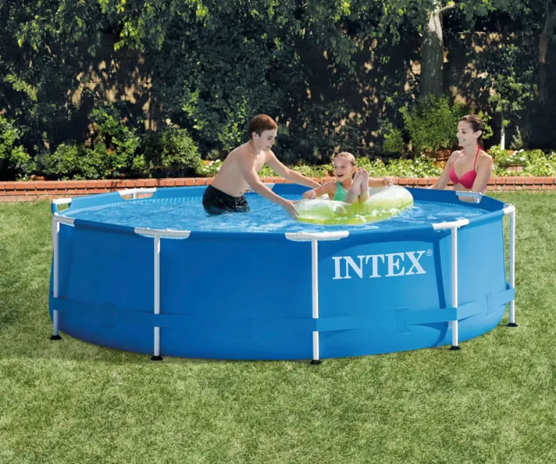 Сглобяем басейн Intex Metal Frame 305х76 см с помпа