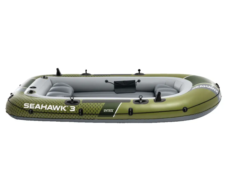 Надуваема лодка Intex Seahawk 3 за трима, 295x137x43 см