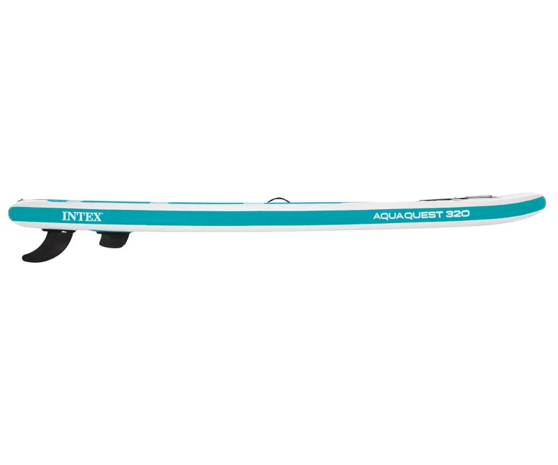Надуваем SUP борд Intex Aqua Quest 320 с гребло, 302x81 см