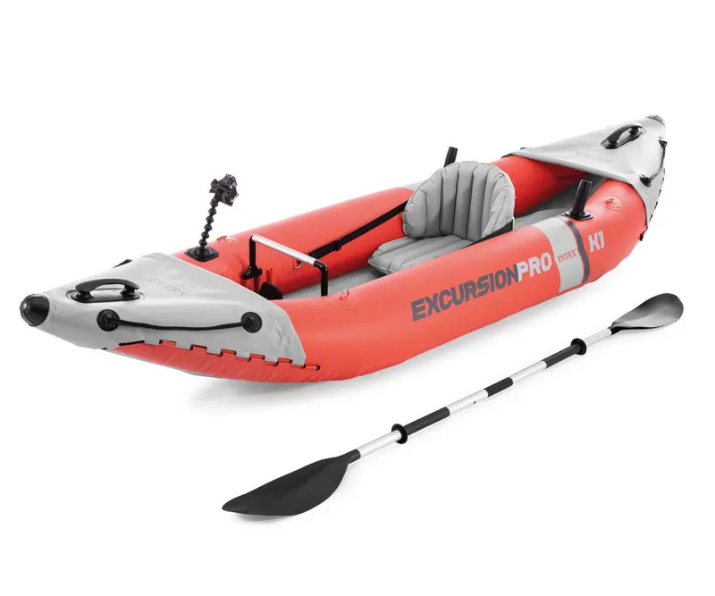Надуваем каяк Intex Excursion Pro K1 за един, 305x91x46 см