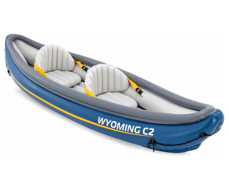 Надуваемо кану Intex Wyoming C2 за двама, 307x89x53 см