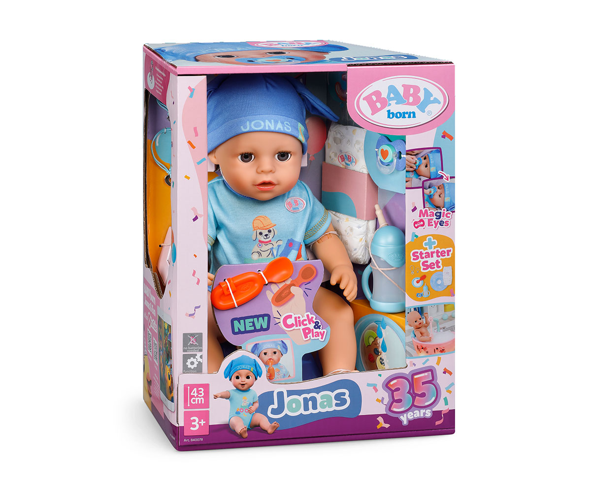 Дрешки Dolly Moda за кукла 36 см, комплект за момче