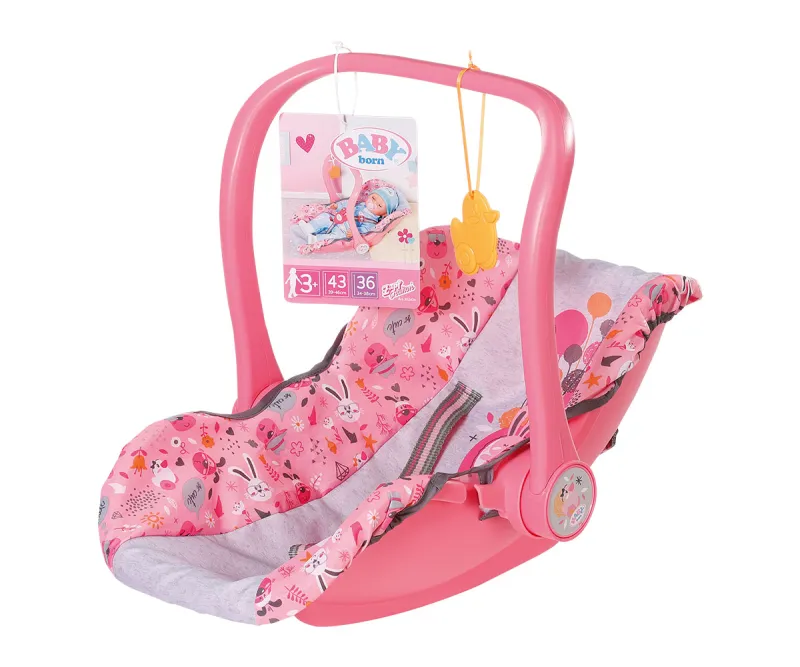 Седалка с висяща играчка за кукла Baby Born