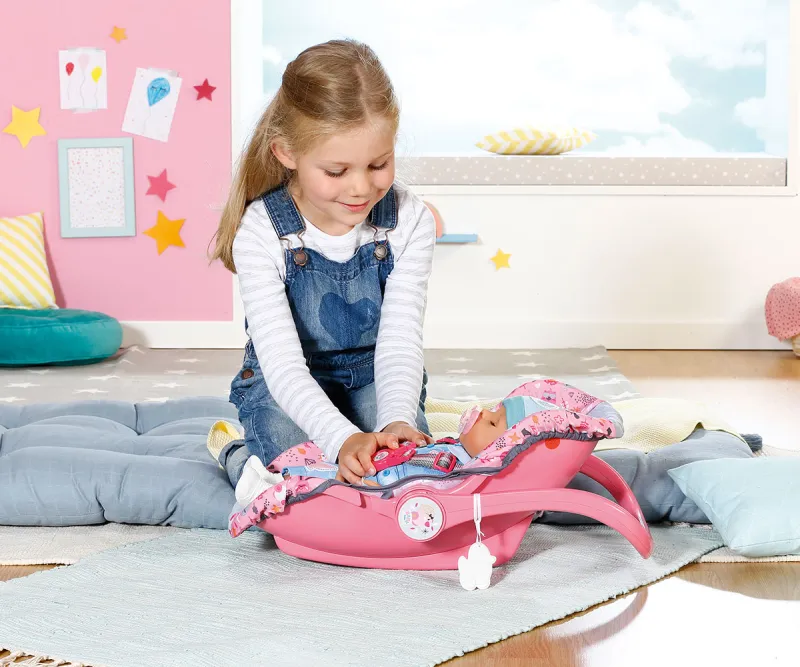 Седалка с висяща играчка за кукла Baby Born