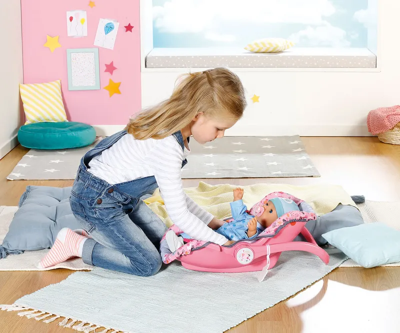 Седалка с висяща играчка за кукла Baby Born