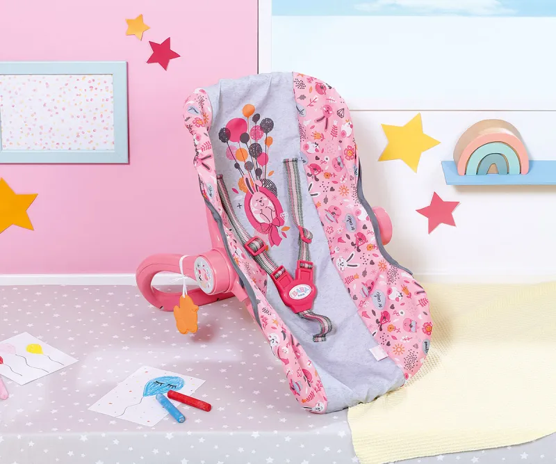 Седалка с висяща играчка за кукла Baby Born