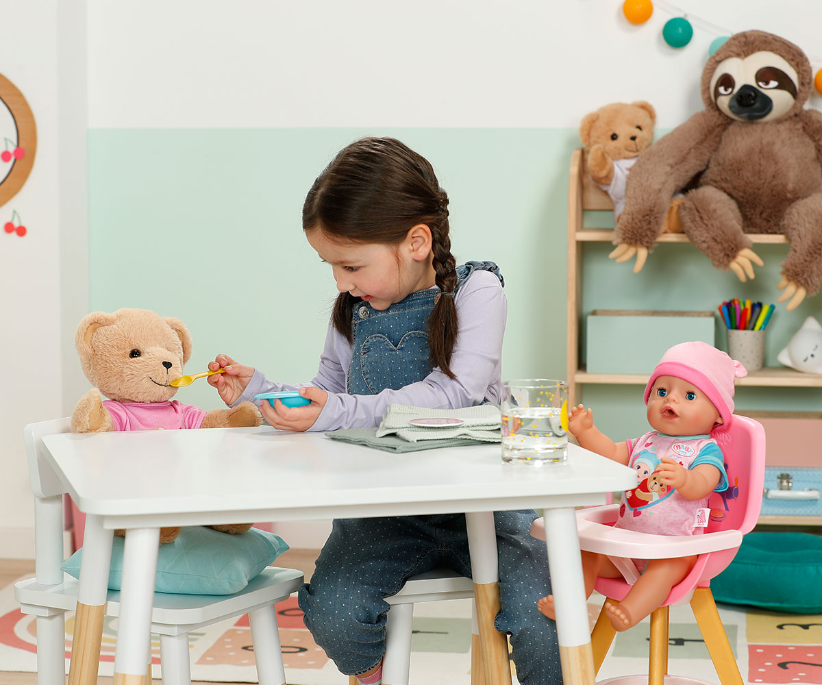 Комплект за хранене за кукла Baby Born, 5 ястия